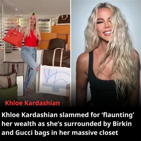 Khloe Kardashian slammed for 'flaunting' her wealth as she's 